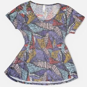 Lularoe “Classic Tee” Women's Multi-Colored Short Sleeve Shirt